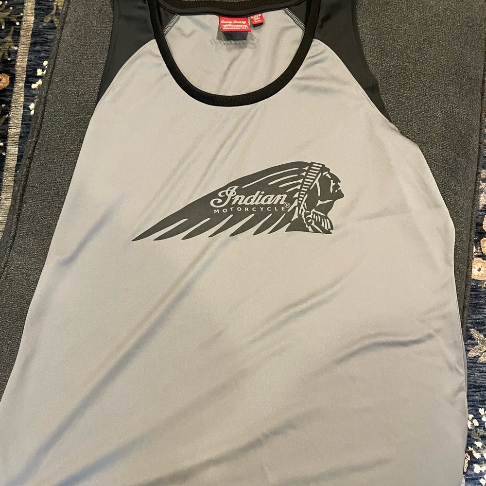 Indian MC brand sleeveless top